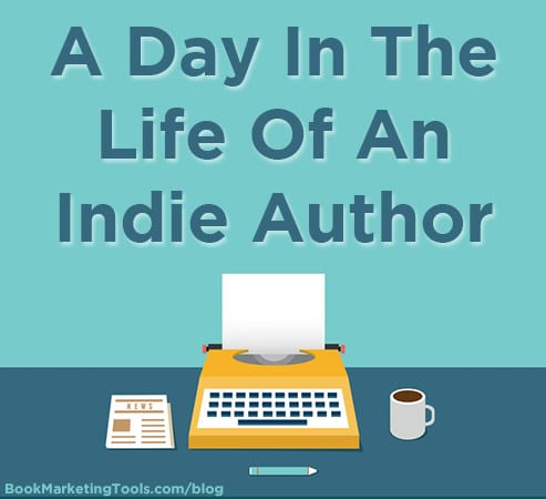 a day in the life of an indie author