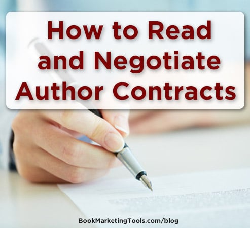 how to read and negotiate author contracts